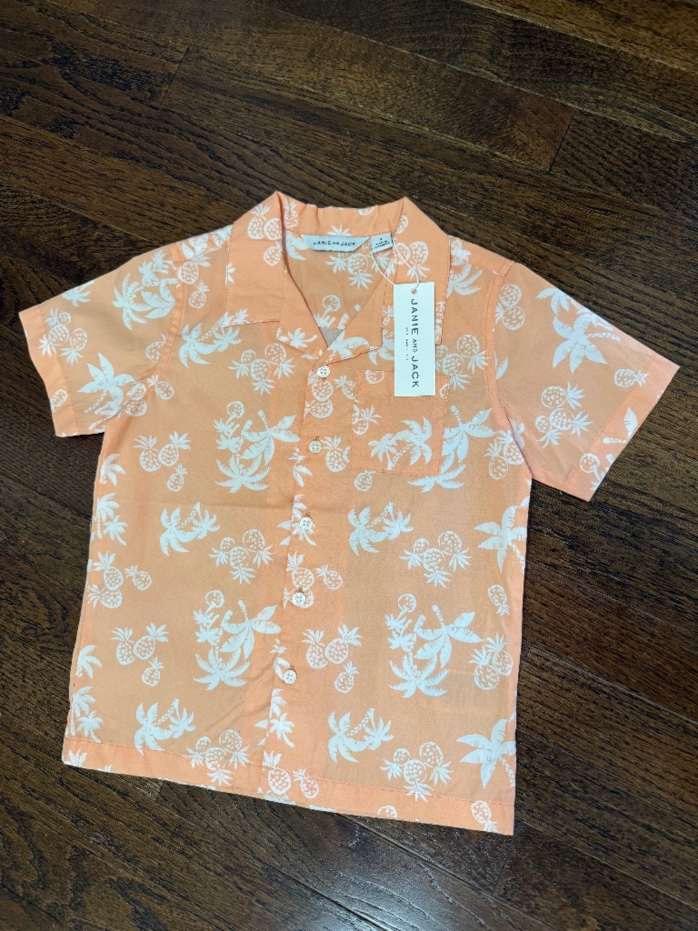 Janie and Jack - Cotton Button Up Shirt